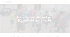 Desktop Screenshot of kirklandcrossfit.com